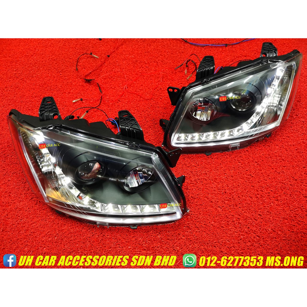 Proton Saga BLM LED Headlamp Light Head Lamp Head Light [READY STOCK