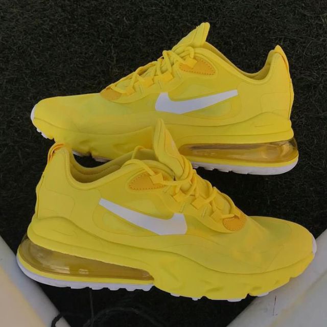 Air 270 yellow and clearance white