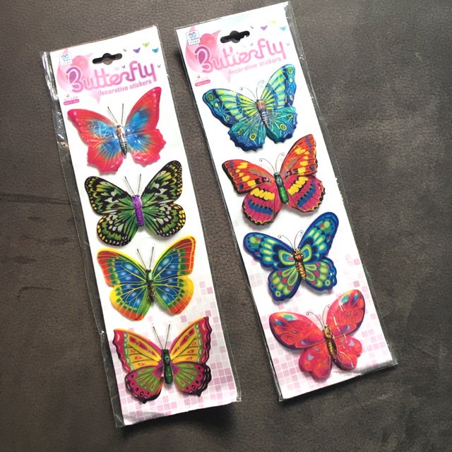 3D Butterfly Sticker / Wall Decor / Wall Sticker Shopee Malaysia