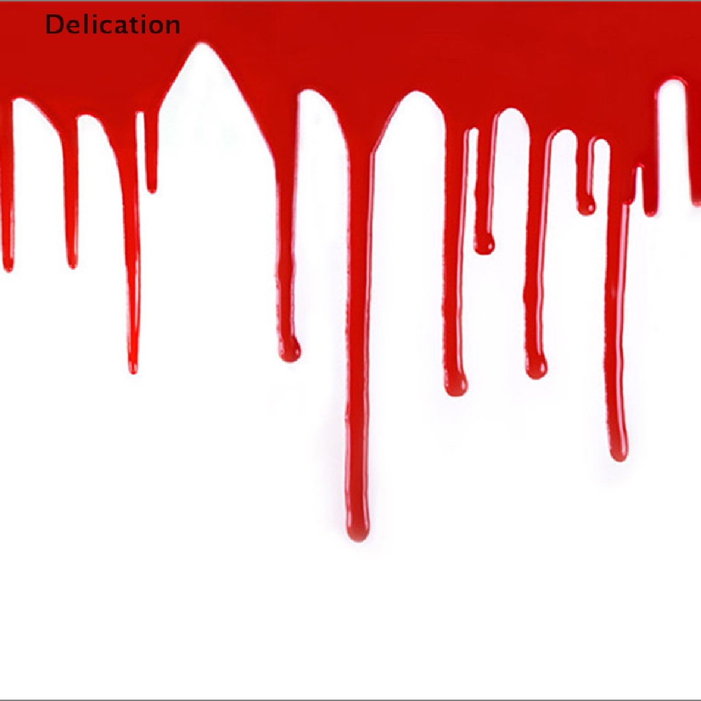 [Delication] Halloween Decoration Horror Blood Drip Necklace Fake Blood
