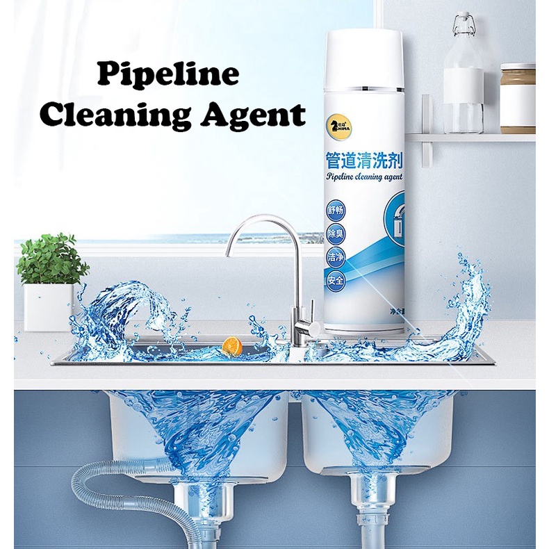Pipeline Cleaning Agent Drain Home Clean Pipeline Dredge Helper Pipe ...