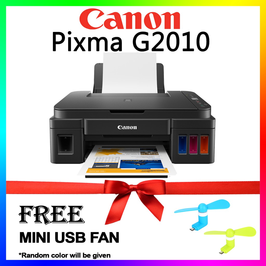 Canon Pixma G2010 Ink Tank All In One Printer Shopee Malaysia 