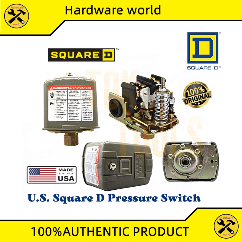 U.S Square D Pressure Switch Automatic Water Pump Jet Pump Switch Heavy