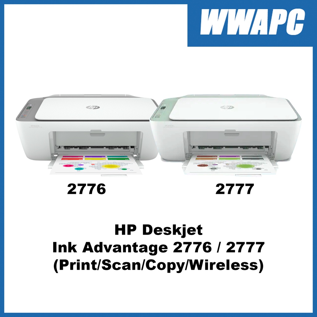 HP DeskJet Ink Advantage 2776 2777 All-in-One Printer HP 2676 ...