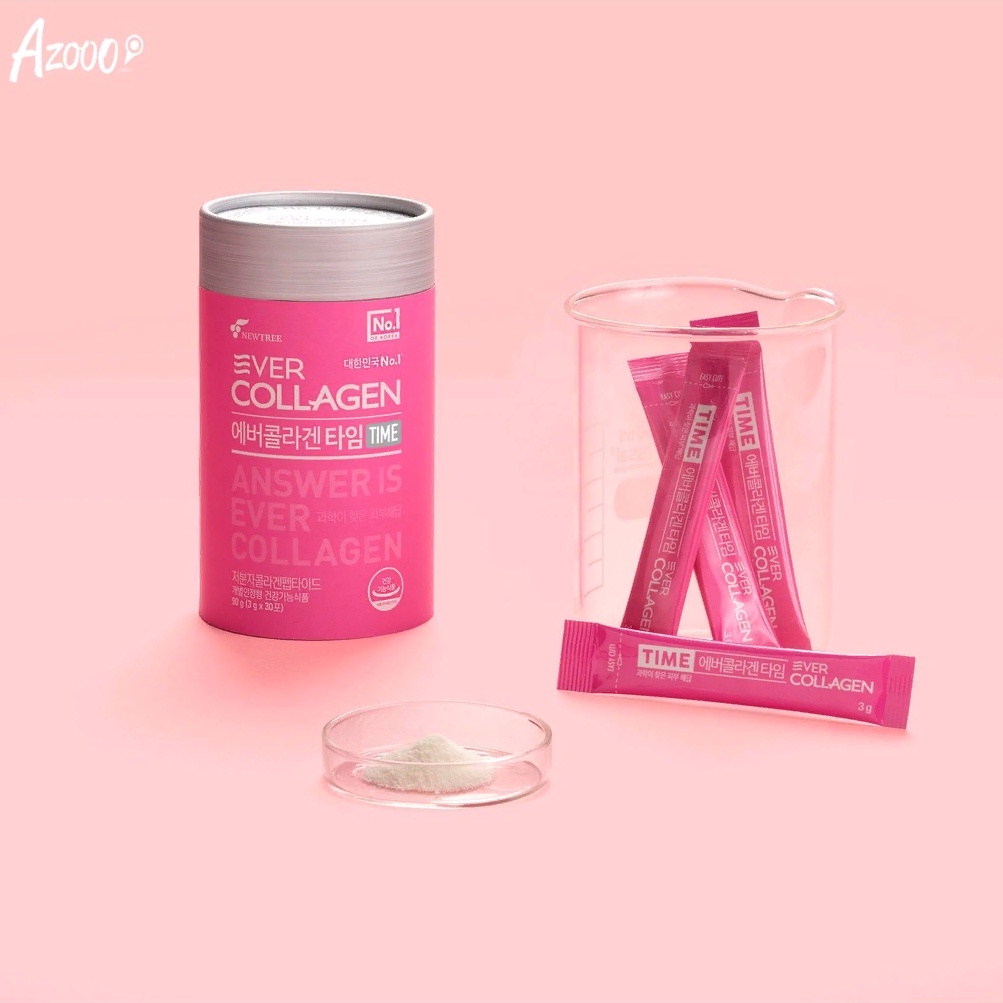 Ever Collagen Time Powder - Korea's No. 1 Collagen Reduces Dark Spots 