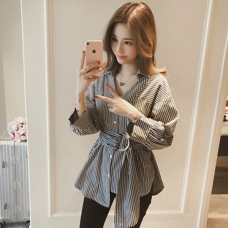 Korean long sleeve blouse best sale