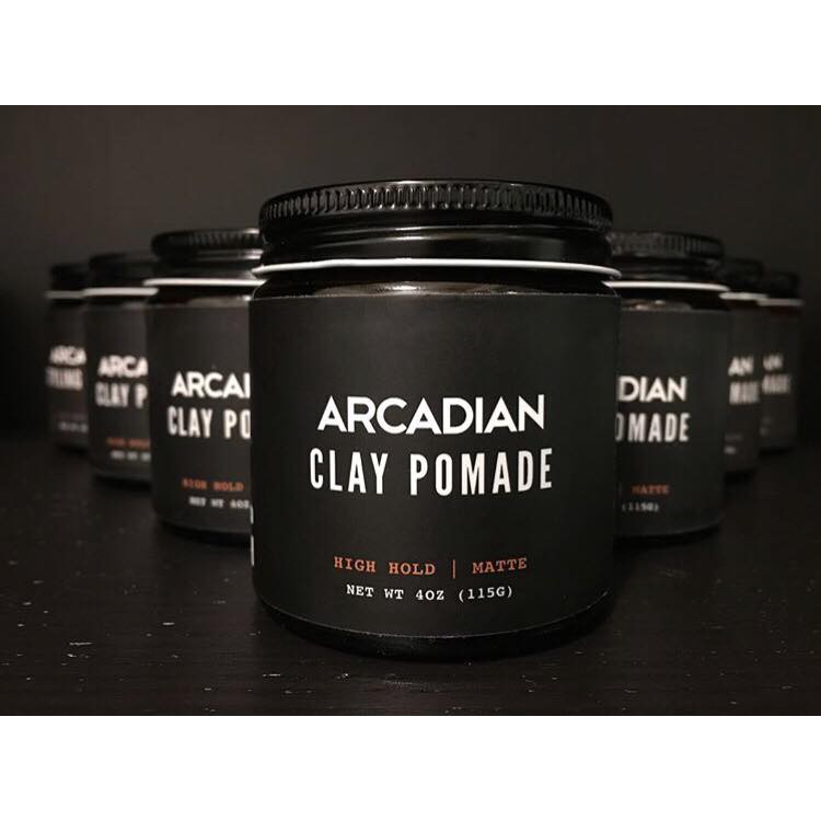 New Version Flat Comb Arcadian Clay Pomade HighStyling NonGlossy Hair
