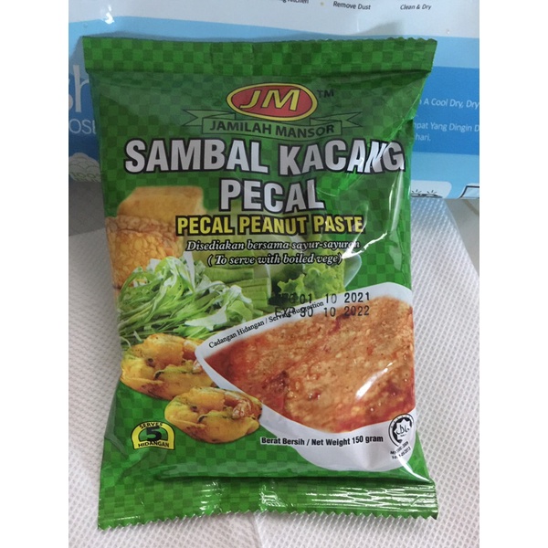 Sambal Kacang Pecal Jamilah Mansor Shopee Malaysia