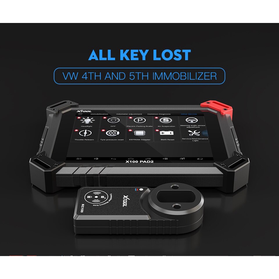 XTOOL X100 PAD2 Pro Car OBD2 Key Programmer OBD2 Immobilizer With
