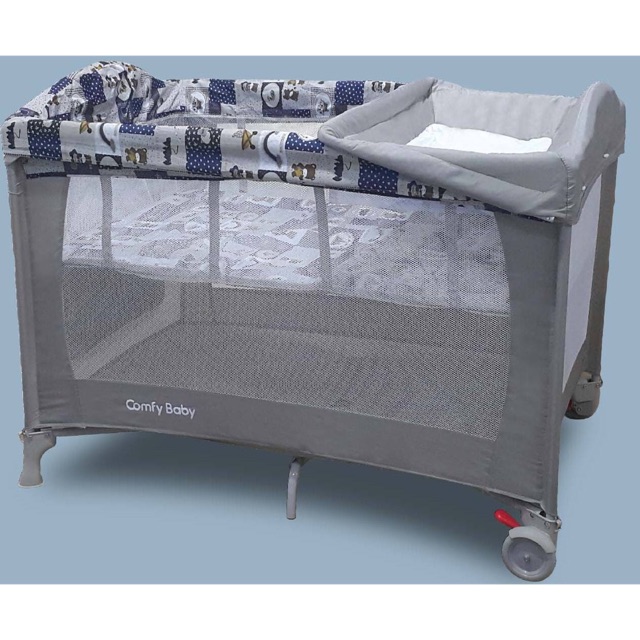 Comfy baby playpen baby cot