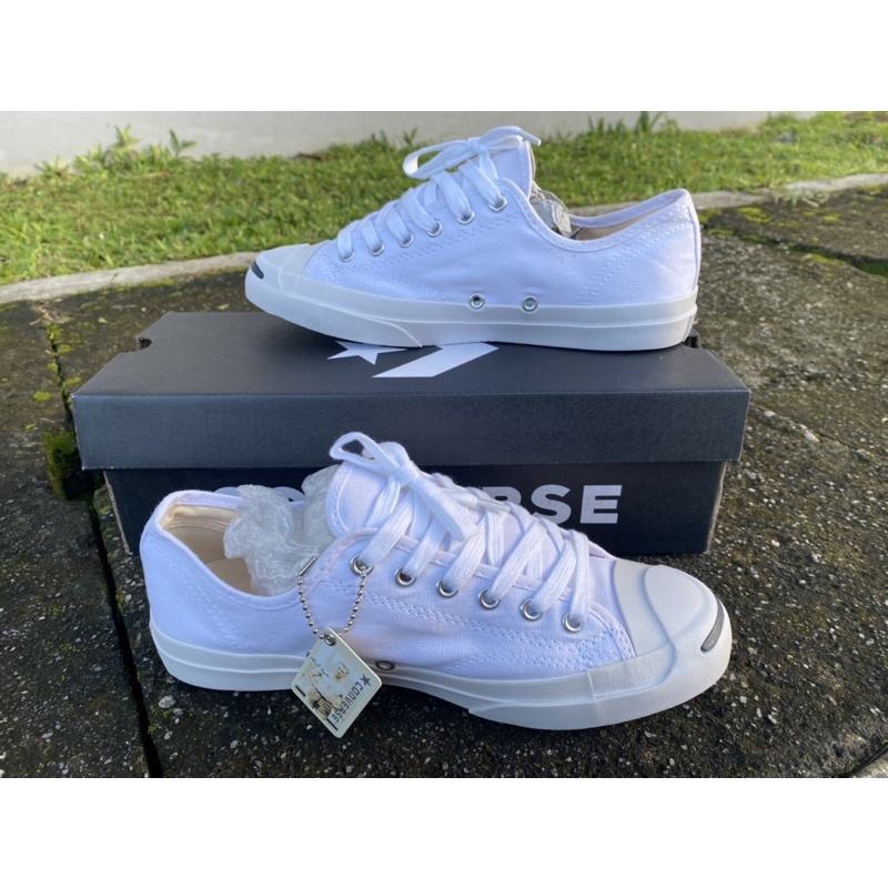 kasut converse jack Purcell all white Shopee Malaysia