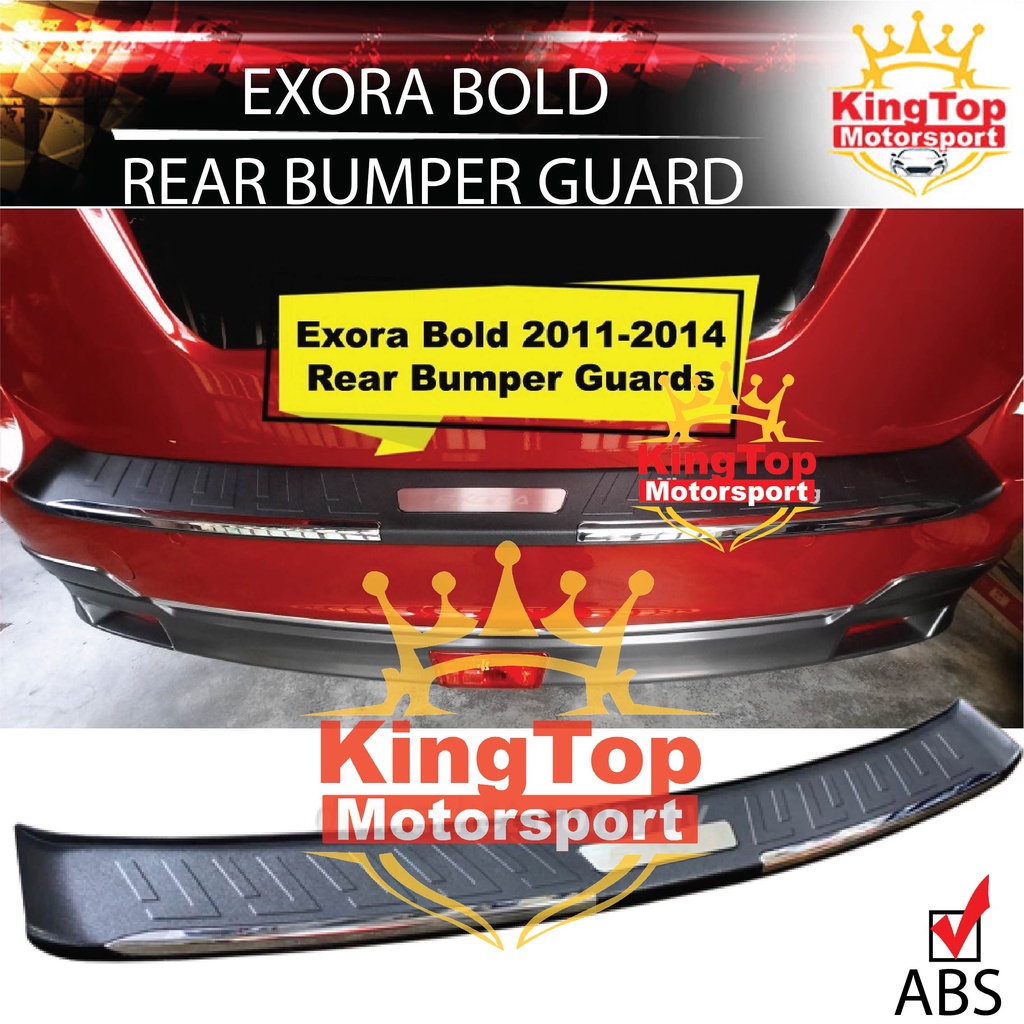 Proton Exora Bold 2011-2014 / Facelift Rear Bumper Guard Protector (1pc ...