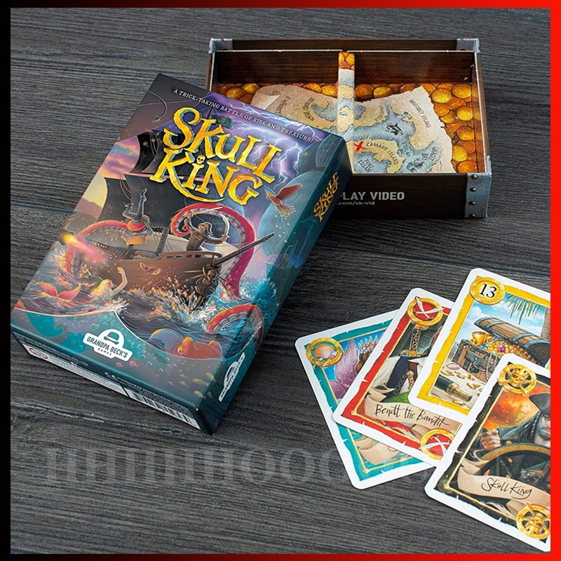Card Game Skull King The Ultimate Pirate Trick Taking Game Shopee