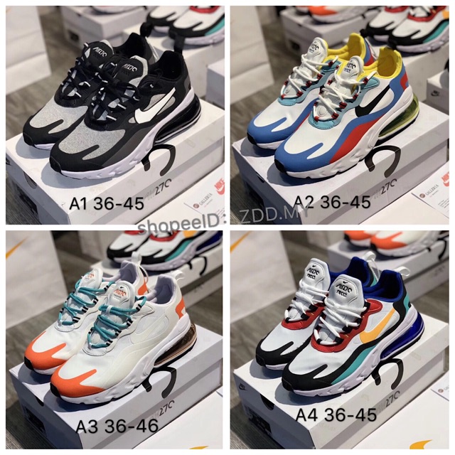 Ready Stock Nike Air MAX 270 React