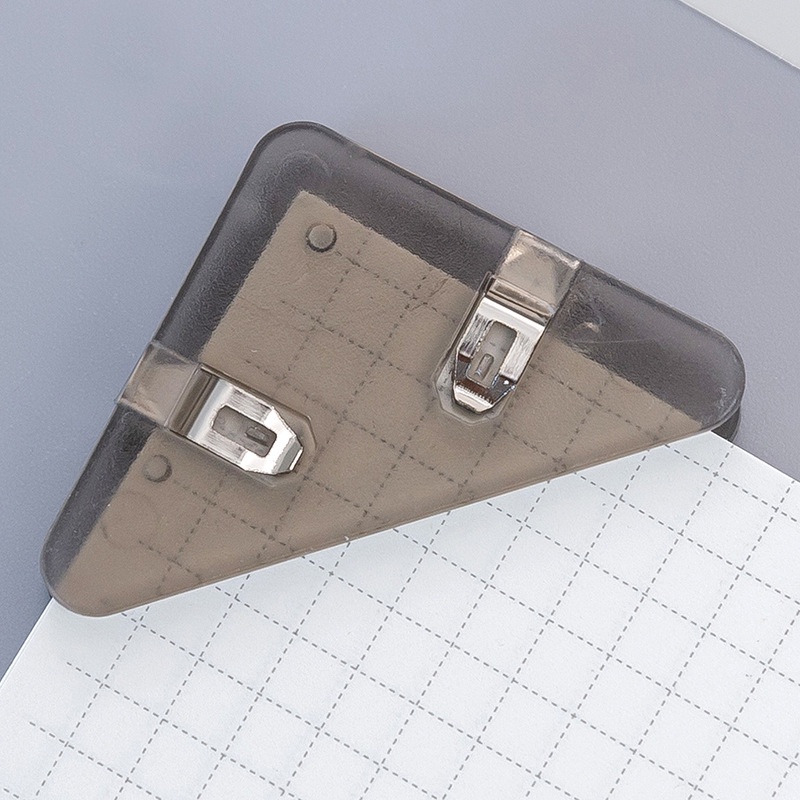 🇲🇾 Ready Stock Transparent Triangle & Square Test Paper Clip Cute Memo