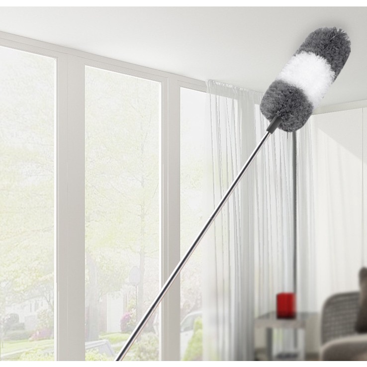 Microfiber Duster 280CM Extendable Expandable Feather Duster Washable ...