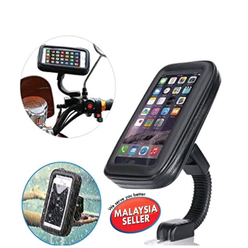 Motorcycle phone cheap holder shopee