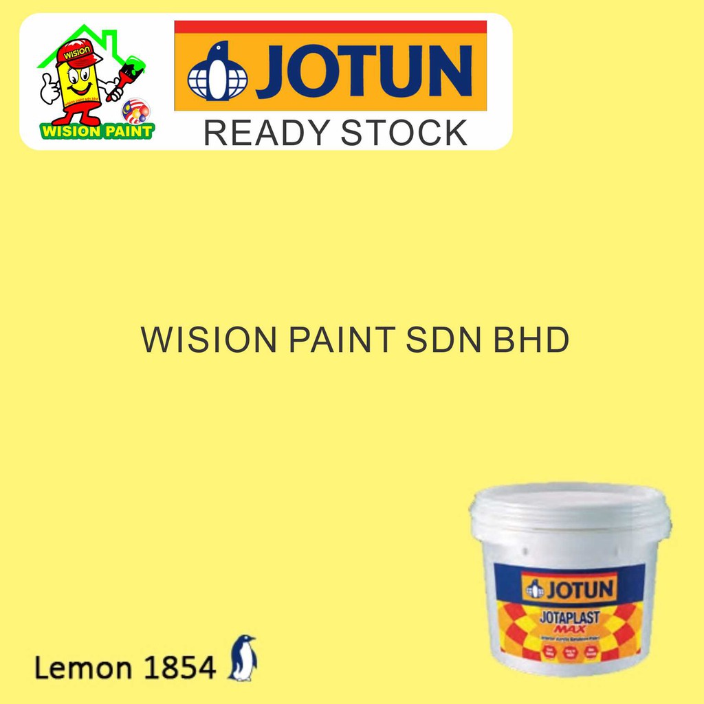 1854 **LEMON ( 7L ) PREMIUM COLOUR / JOTUN JOTAPLAST MAX INTERIOR