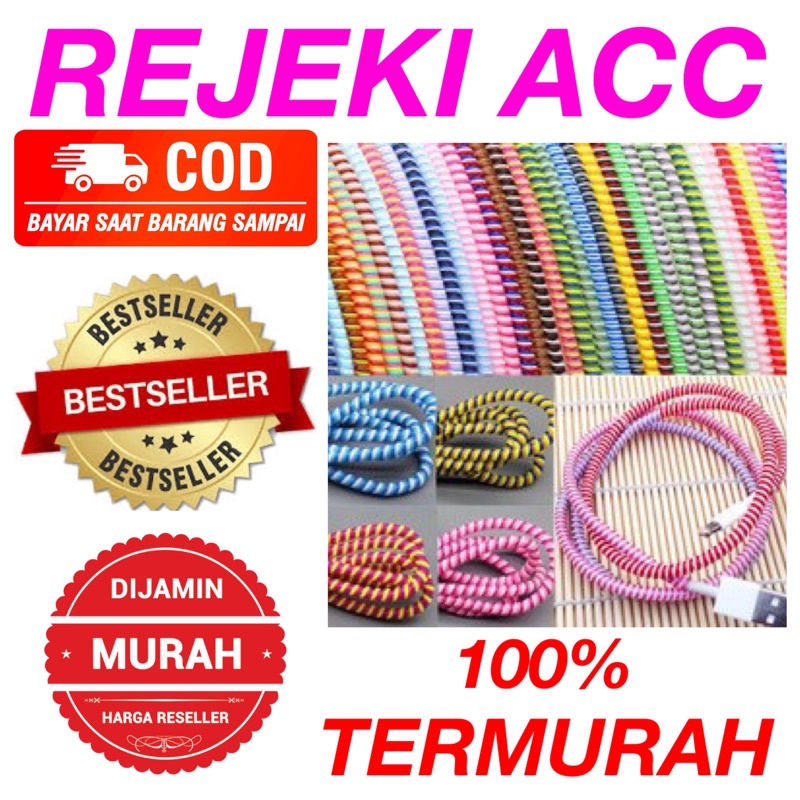 Colorful Cable Protectors Data Cable Coils | Shopee Malaysia