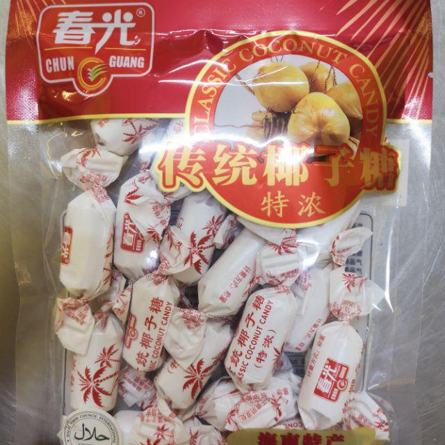 Chun Guang Classic Coconut Candy Ginger Candy 春光传统椰子糖姜汁糖 120ghalal Shopee Malaysia 8527