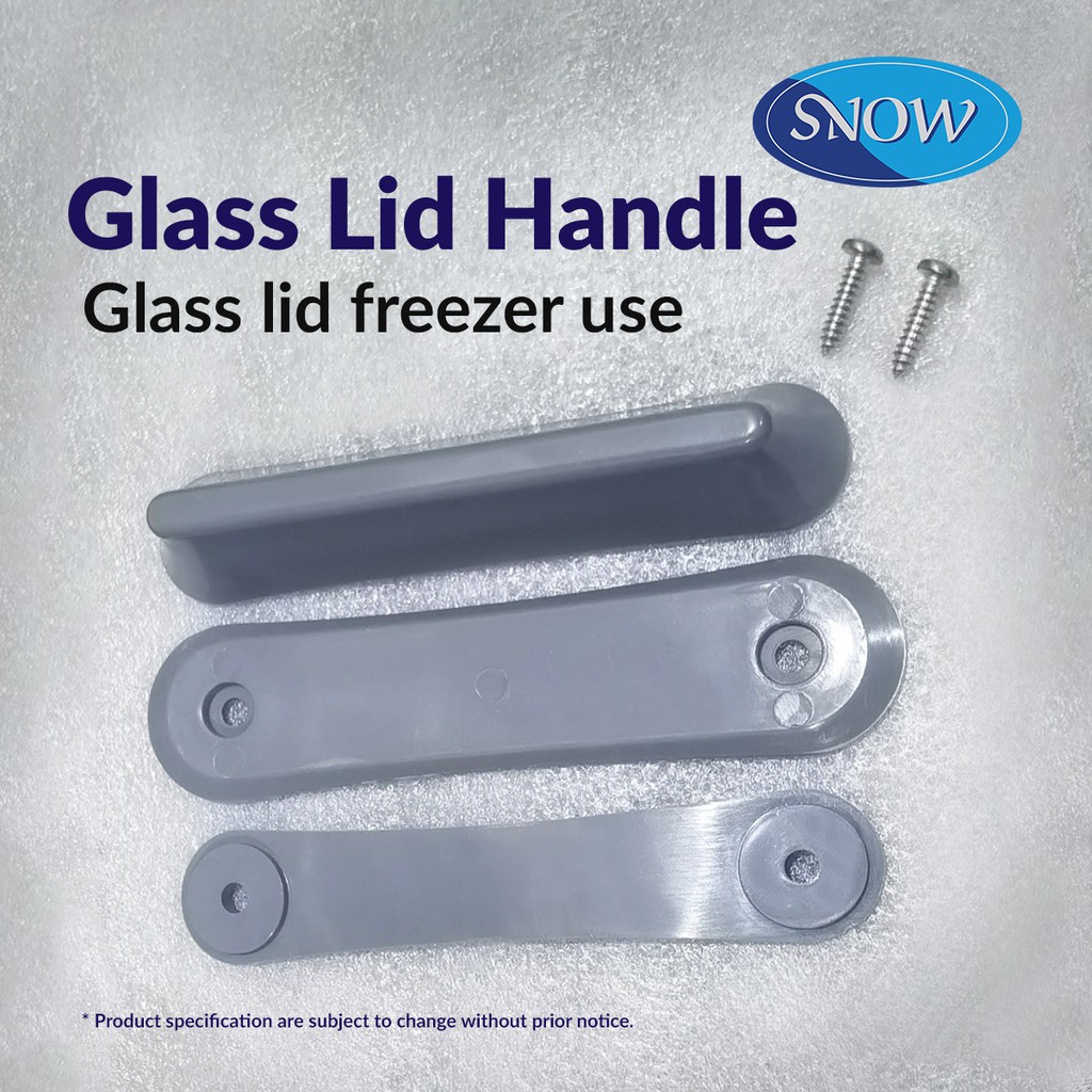 SNOW GLASS LID HANDLE (GLASS LID FREEZER USE) | Shopee Malaysia