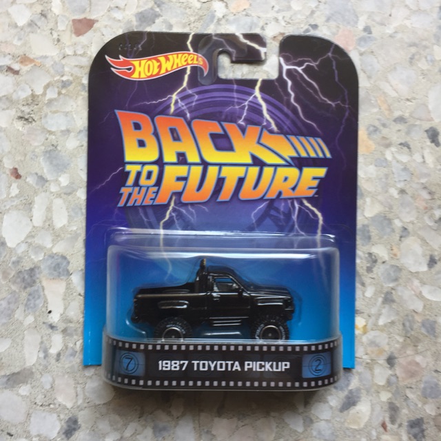 Hot wheels retro toyota pickup hot sale 1987 back to the future