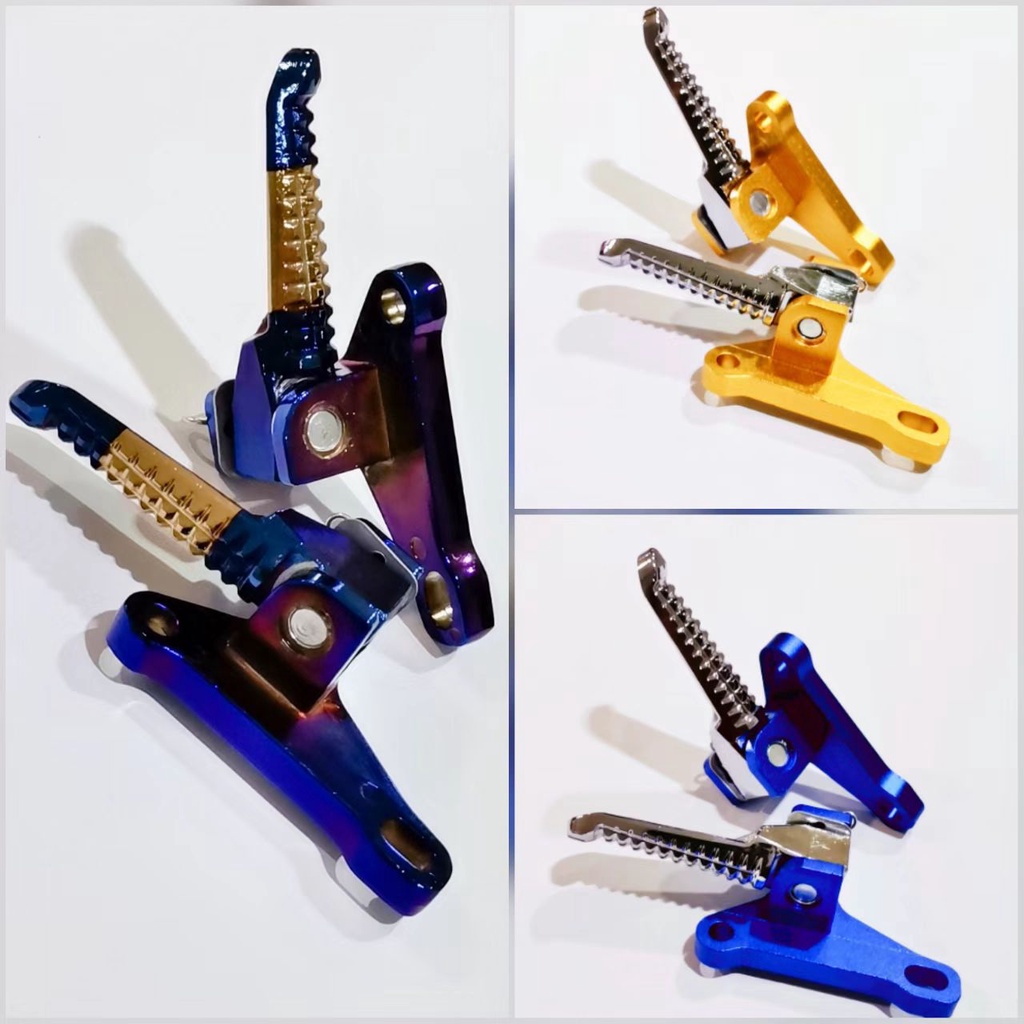 Y15ZR Y16ZR LC135 ALLOY CNC REAR FOOTREST BRACKET SET Shopee Malaysia