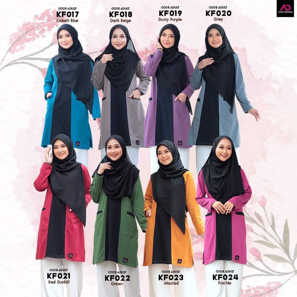 [READY STOCK] BLOUSE , TSHIRT, BAJU MUSLIMAH DEWASA DESIGN LYNA V2 BY ...