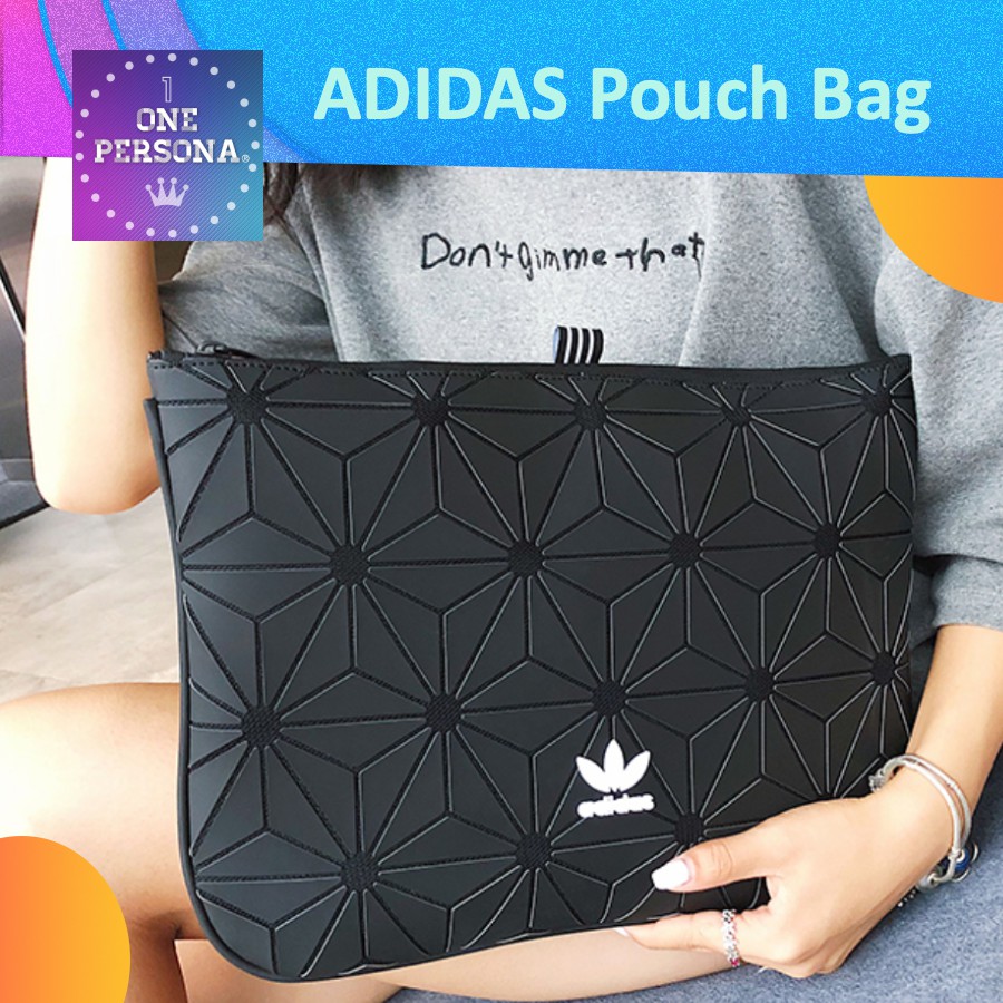 READY STOCK ADIDAS 3D Clutch x ISSEY MIYAKE Unisex handbag pouch bag