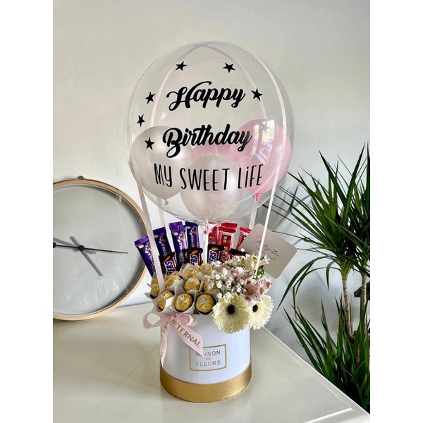 Premium Chocolate Balloon Box - Melaka/KL Surprise Gift Box Delivery ...