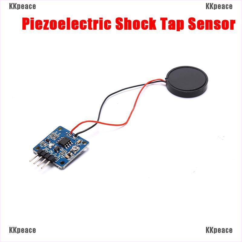 KKpeace Piezoelectric shock tap sensor Vibration switch module for ...