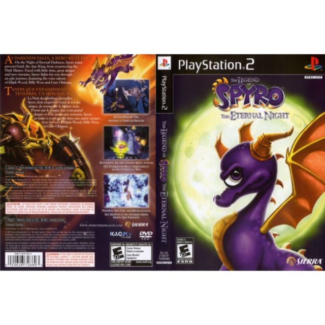 The legend store of spyro ps2