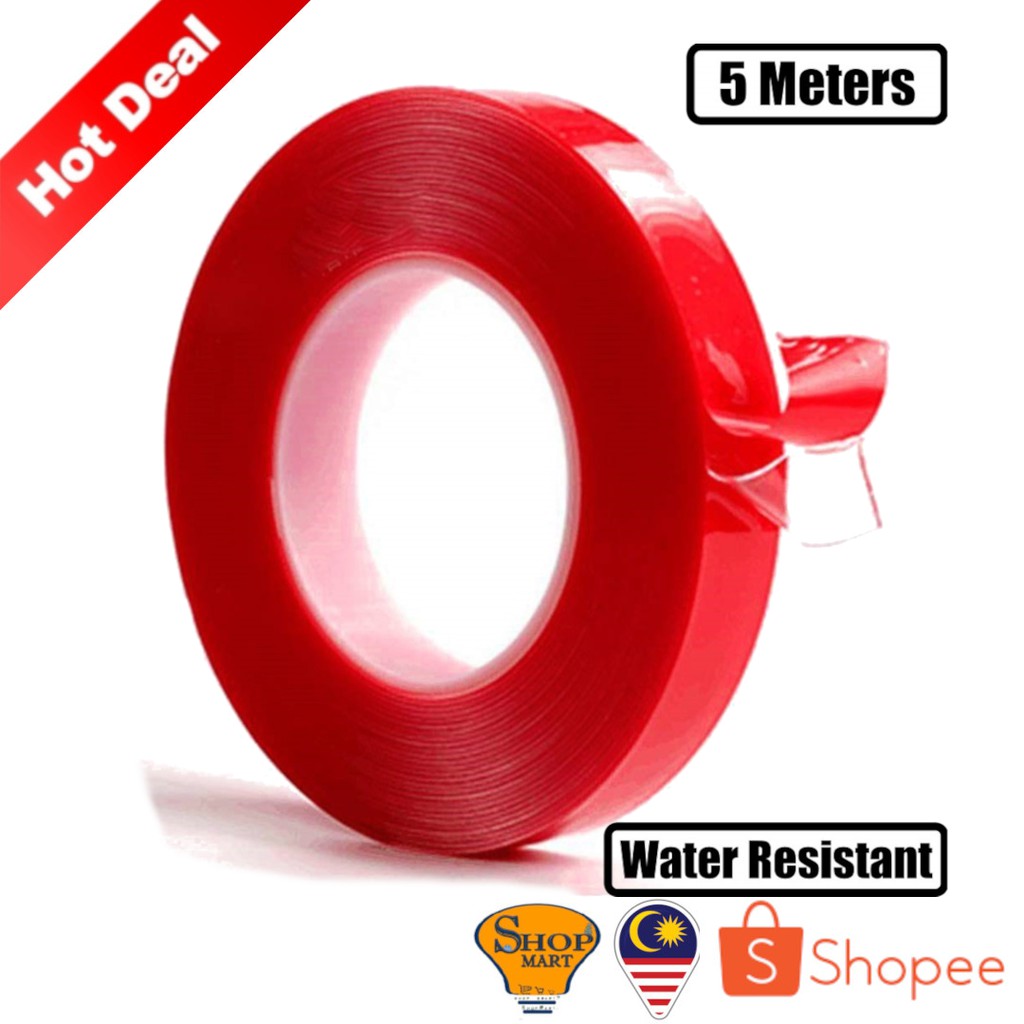 Silicone double sided clearance tape