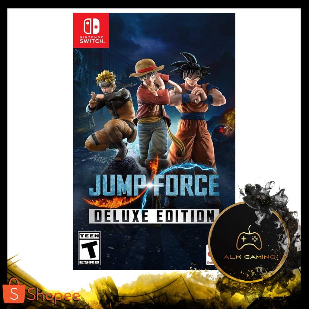 Gameplay Jump Force Nintendo Switch Release Date Shonen Jump Force