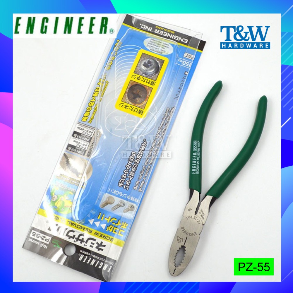 thumbnail image 2 of Engineer PZ-55 Screw Extractor Pliers – Grip & Remove Damaged Or Rusted Screws Easily 2 of 9
