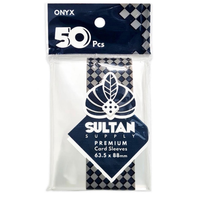 Sultan Supply card sleeve ONYX (63.5mm x 88mm) | Shopee Malaysia