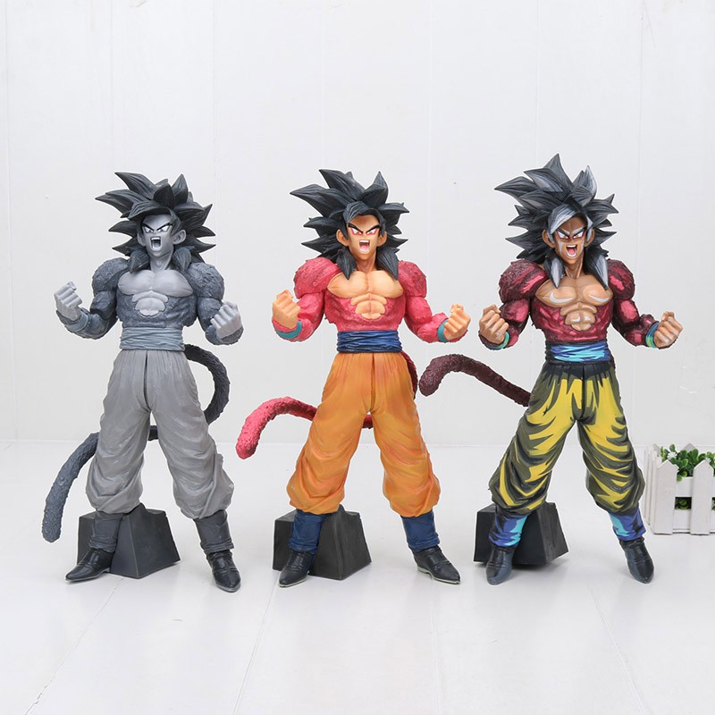 Figure dragon ball gt - goku super sayajin 4 - super master star