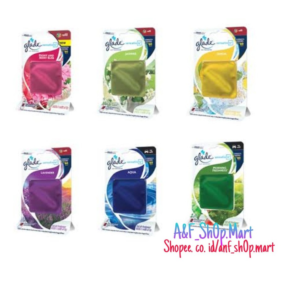 Glade Sensations/Continuous Freshness Refill 8gr Car And Room