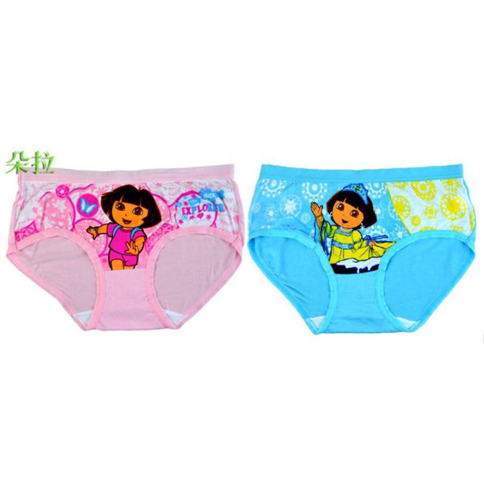 Size: 8-11Y】Modal Dora 2pcs Set Girl Underwear Girl Panties