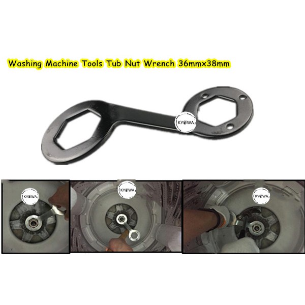 Washing Machine Tools Tub Nut Wrench 36mmx38mm ( Spannar) Shopee Malaysia