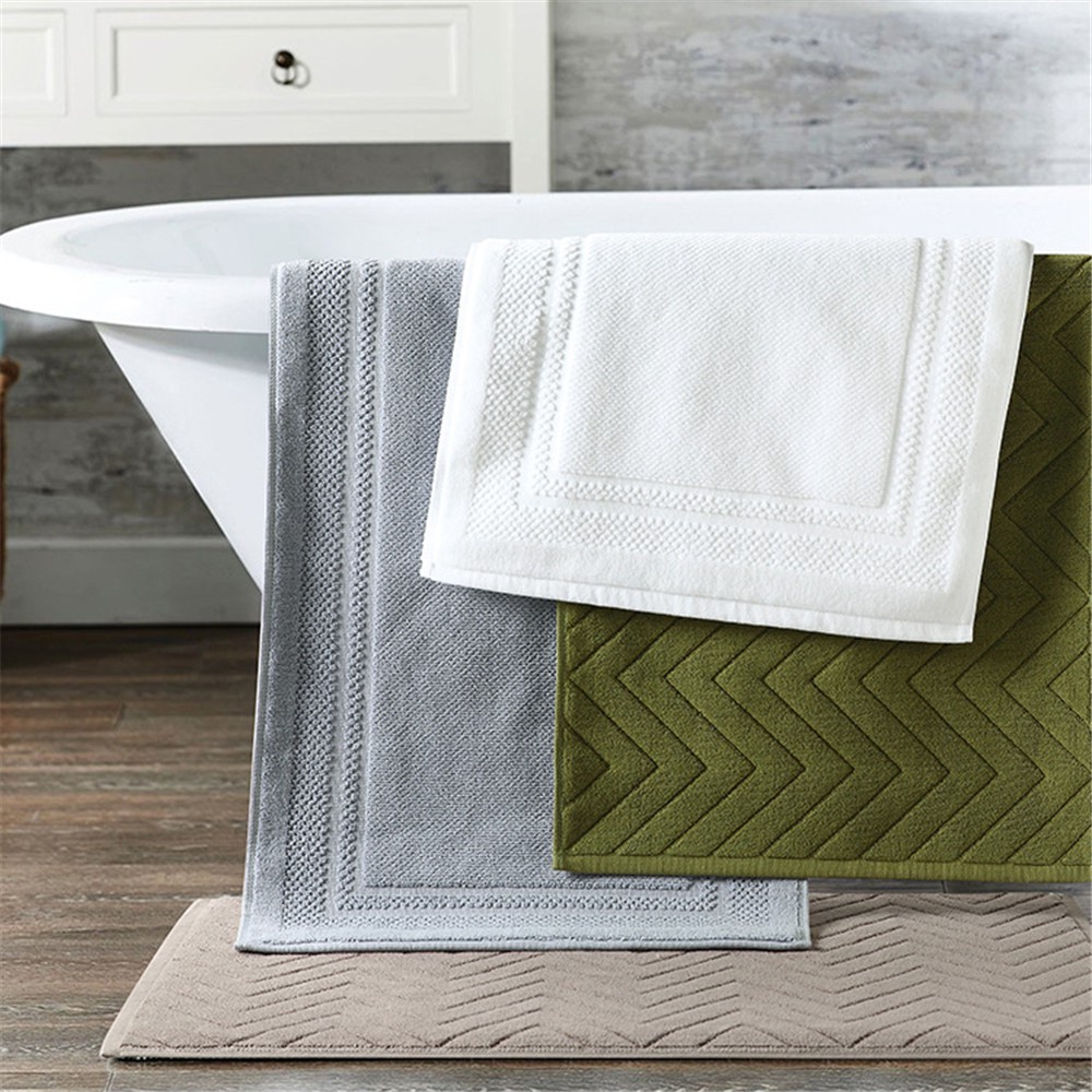 Towel type bath discount mat