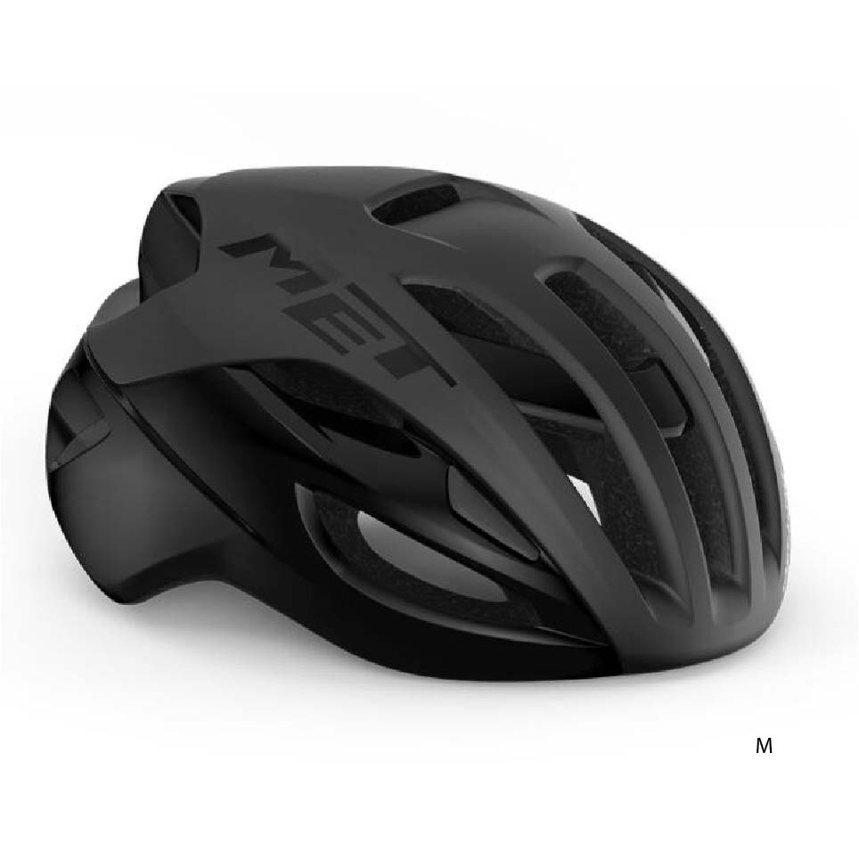 MET Bike Helmet Rivale MIPS White Black Red Metallic