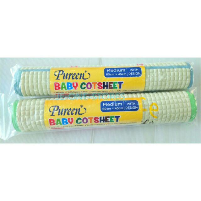 Pureen baby cot sheet sales