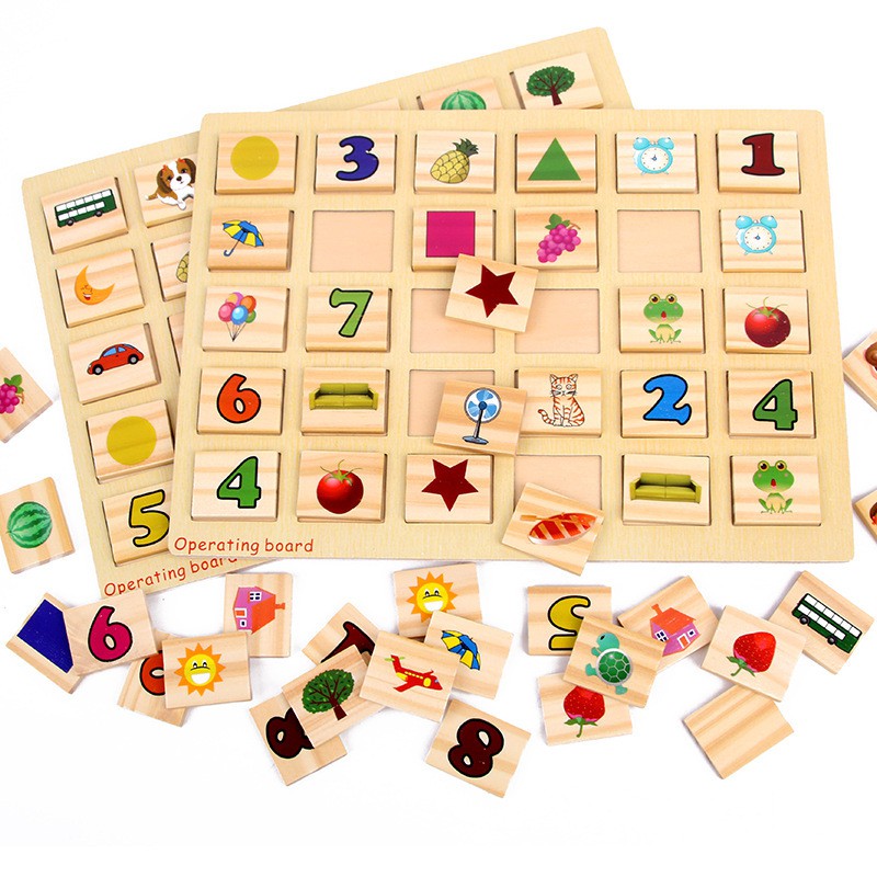 Children Right Brain Memory Training Game Compare Card Memory Game | PGMall