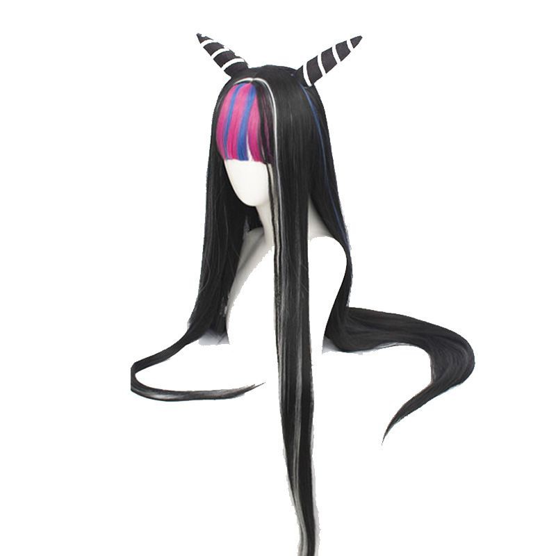 Anime Super Neimeng Dangan Ronpa 2 Danganronpa Ibuki Mioda Cosplay Dress Wig Women Jk School Un - Foto 11
