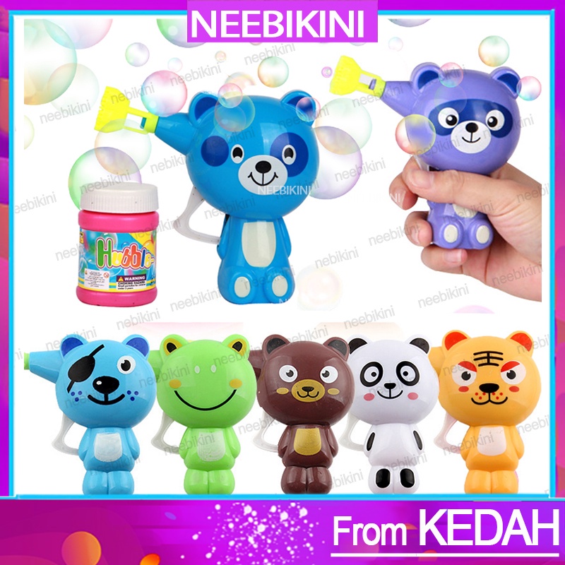 A18 Kid bubble gun bubble blowing toy for boy girl main sabun kanak2 ...