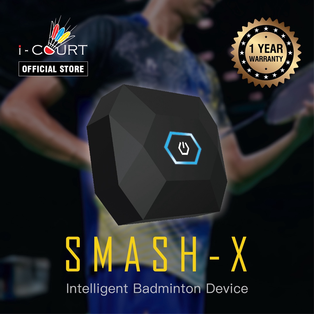 i-Court Smash-X Intelligent Badminton Sensor Device | Shopee Malaysia