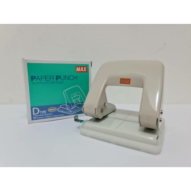 Max DP-F2BN Paper Punch Type B Two Hole Puncher 13 Sheets 80gsm