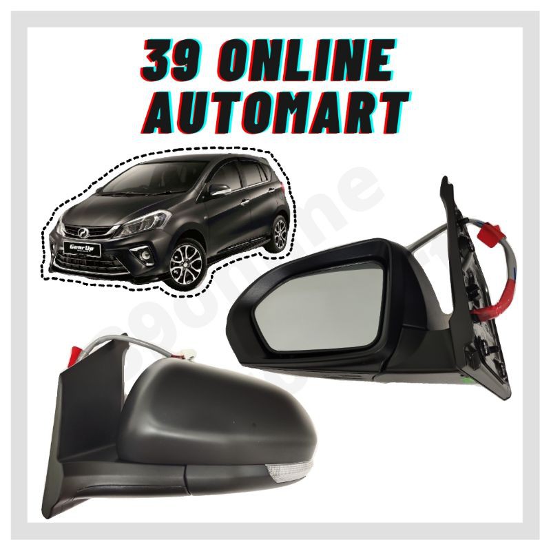 PERODUA MYVI 2018 SIDE MIRROR 7 WIRE (ORIGINAL PRODUCT) Shopee Malaysia