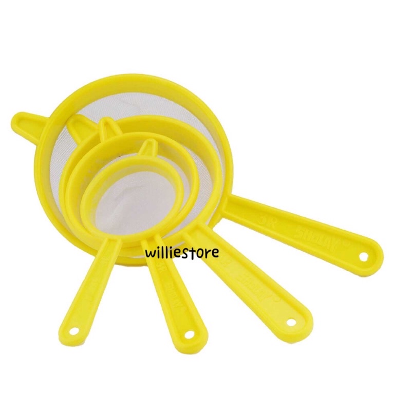 Plastic wire Fine Mesh Strainers Sieve With Handle/Oil Strainer Flour